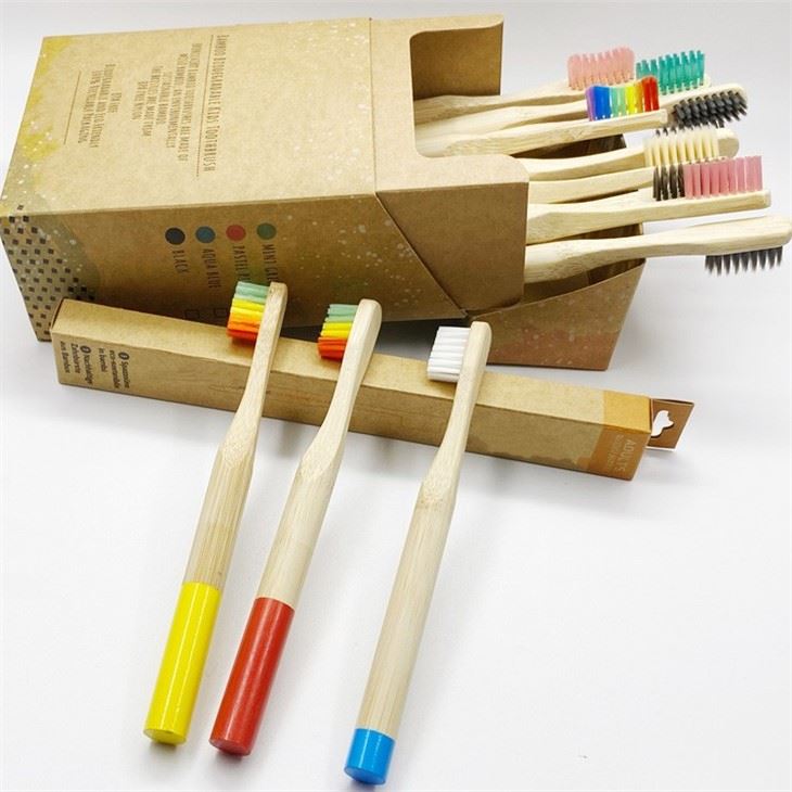 charcoal bristles bamboo toothbrushes
